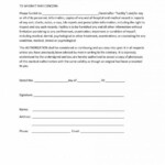 10 Authorization To Release Information Form Template Template Free
