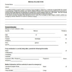 10 Medical Release Forms Free Sample Example Format Free