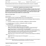 117 Medical Evaluation Form Templates Free To Download In PDF