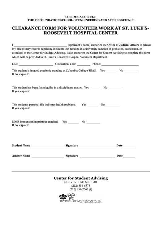 19 Hospital Forms And Templates Free To Download In PDF