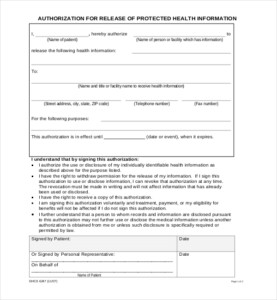 19 Sample Medical Records Release Forms Sample Forms