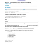 30 Medical Release Form Templates Template Lab