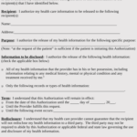 40 FREE Medical Record Release Forms Word PDF