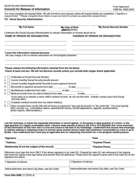 40 Medical Records Release Form Release Of Information