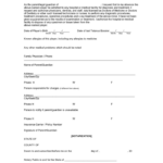 Aau Medical Release Form In Word And Pdf Formats