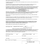 Accident Waiver Release Of Liability And Entry Form Park Ave Bike