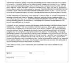 Camelback Moving Inc Waiver And Release Agreement Printable Pdf