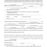 Consent For Exchange Of Information Form Printable Pdf Download