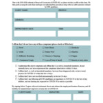 COVID 19 Waiver Liability Release Form 8 COLORS INCLUDED Etsy