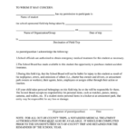 Editable Field Trip Forms Fill Online Printable Fillable Blank