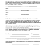 Education Records Information Disclosure Form Revocation Of