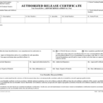 FAA Form 8130 3 Download Fillable PDF Authorized Release Certificate