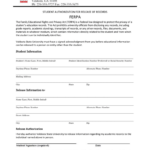 Ferpa Authorization Form 7 Thoughts You Have As Ferpa Authorization