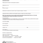 Fillable Ferpa Consent To Release Student Information Form Printable