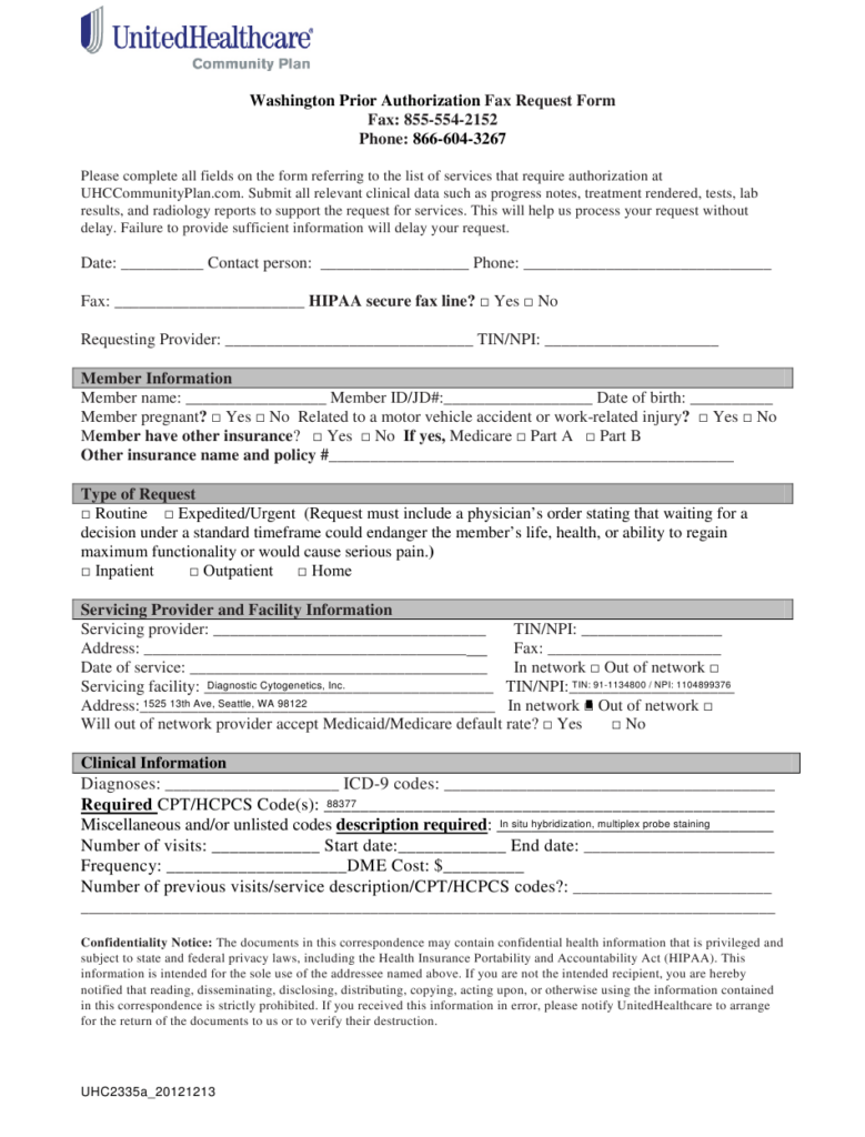 Form 2335a 20121213 Download Fillable PDF Or Fill Online Prior 