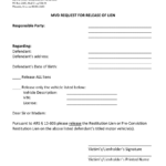 Form AOC GN8F Download Printable PDF Or Fill Online Mvd Request For