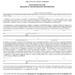 Form INF1101 Download Fillable PDF Or Fill Online Authorization For