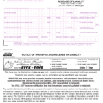 Form REG138 Download Printable PDF Or Fill Online Notice Of Transfer