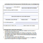 FREE 10 Generic Medical Record Release Forms In PDF