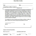 FREE 10 Sample Waiver Of Liability Forms In PDF MS Word