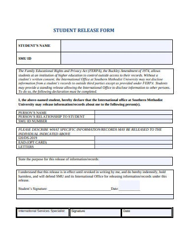FREE 19 Release Form Templates In Google Docs MS Word Pages PDF 