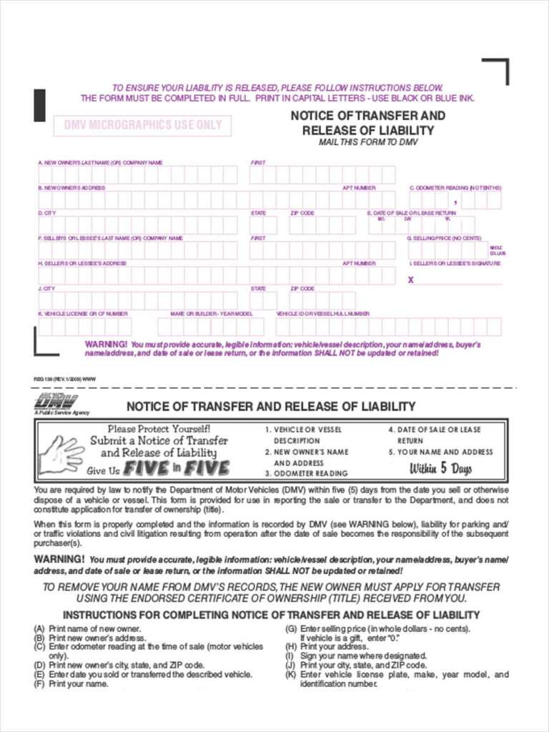 FREE 22 Liability Forms In PDF Ms Word Excel