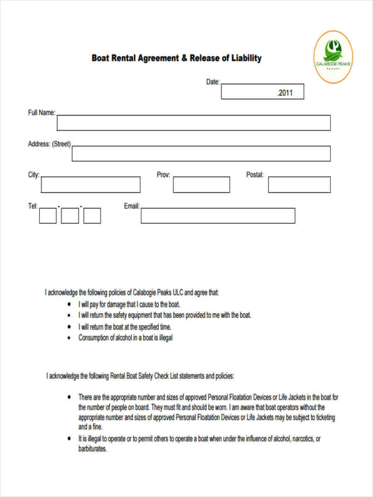 FREE 26 Liability Forms In PDF Ms Word Excel