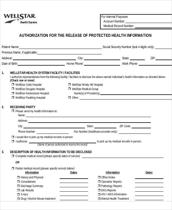 FREE 43 Printable Medical Forms In PDF