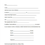 FREE 5 Child Travel Consent Forms In PDF