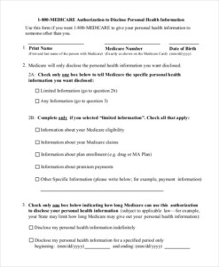 FREE 7 Medical Release Of Information Form Samples In MS Word PDF