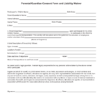 Free Field Trip Consent Form PDF EForms