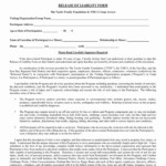 Free Liability Release Form Template Luxury Release Liability Template