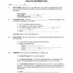 Free Medical Records Release Authorization Form HIPAA Word PDF