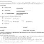 Free Medicare Medical Records Consent To Release Forms Word PDF
