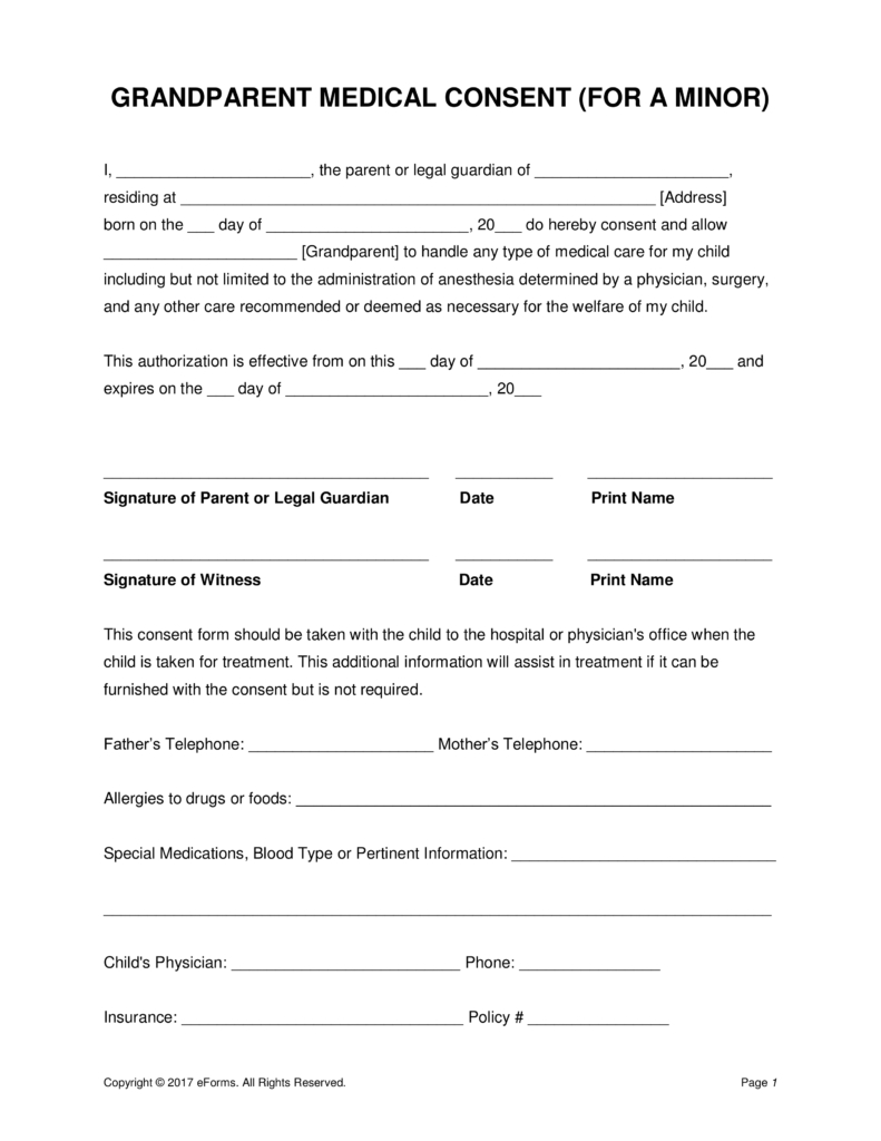 Free Printable Medical Release Form Free Printable