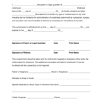 Free Printable Medical Release Form Free Printable