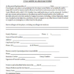 Free Printable Medical Release Form That Are Bright Bailey Website