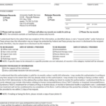 Free Texas Medical Records Release Form PDF 141KB 1 Page s