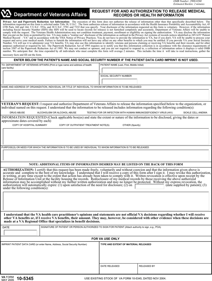 Free Virginia Medical Records Release Form PDF 423KB 1 Page s 