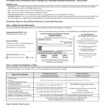 Free Wells Fargo Direct Deposit Authorization Form PDF