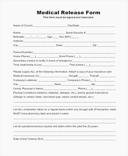 Generic Medical Records Release Form Awesome Best 44 Eloquent Printable 