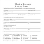 Generic Medical Records Release Form Medical Records Letter Example