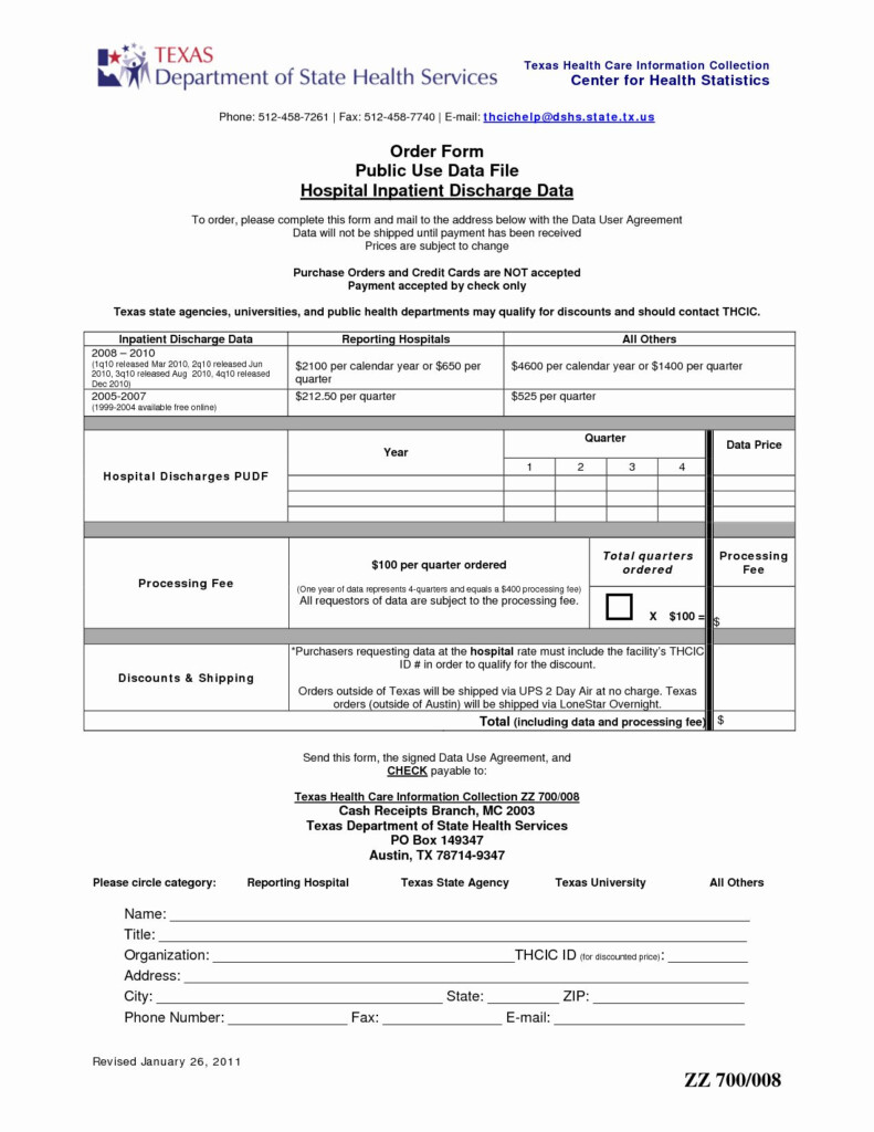 Hospital Release Form Template Luxury 9 Best Of Free Printable Hospital 