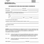 Information Release Form Template Lovely Authorization To Release