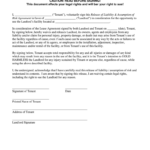 Liability Contract Template General Release Of Liability Forms 25