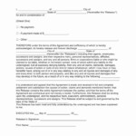 Liability Release Forms Template Fresh Liability Release Form Form