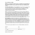 Liability Release Forms Template Lovely Liability Release Form Template