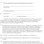 Medical Records Release Form Templates Free Printable