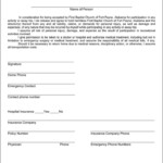 Medical Release Form For Adults Beautiful Medical Release Form For