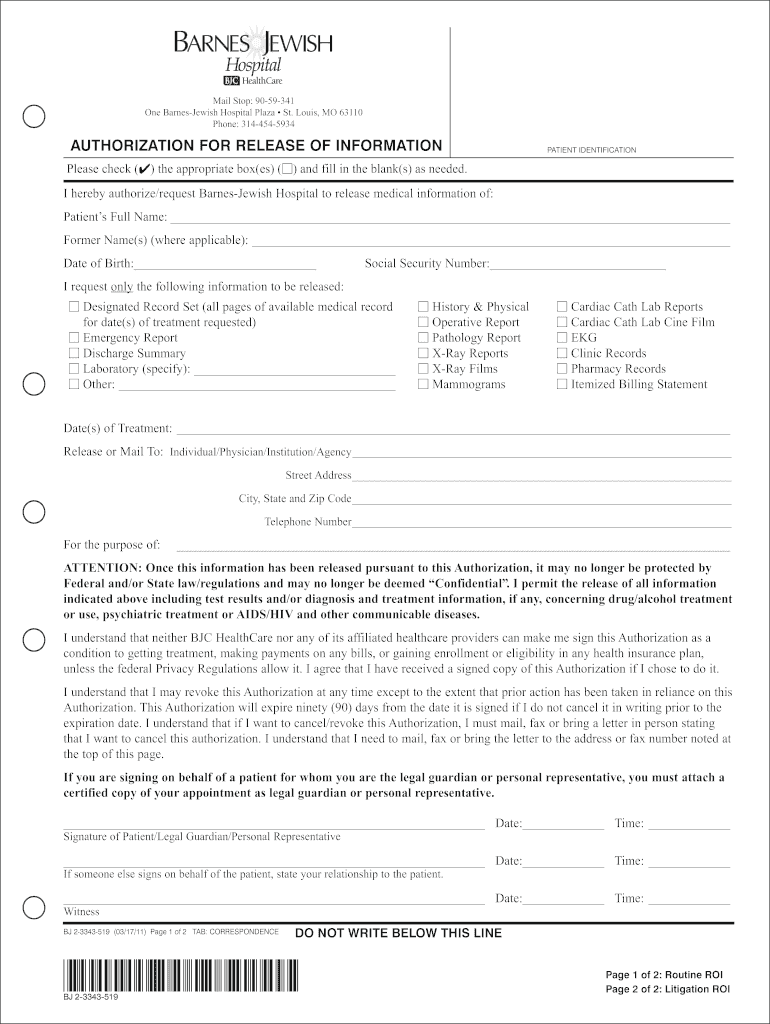 Mercy Hospital Discharge Papers Fill Out And Sign Printable PDF 